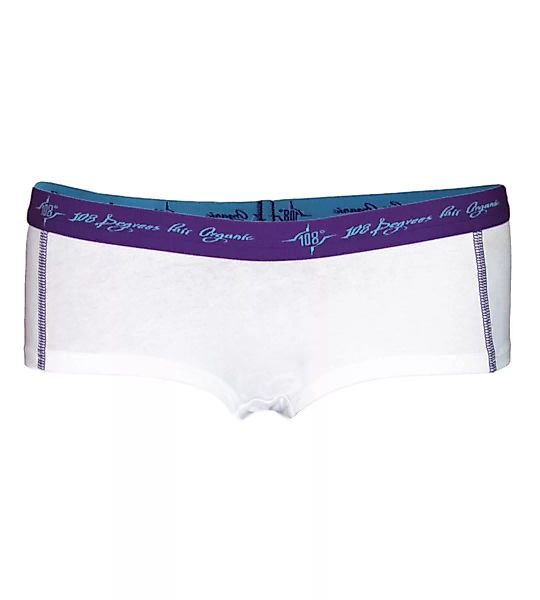 4er Pack Damen Hot Pants White Gots günstig online kaufen