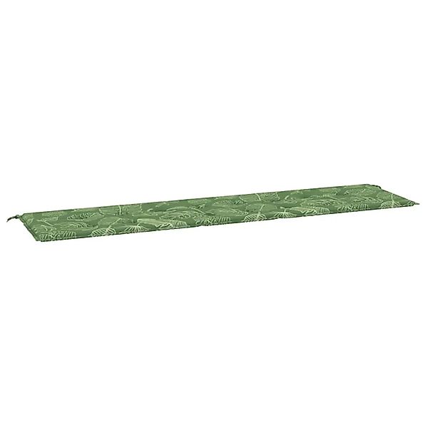vidaXL Gartenbank-Auflage Blattmuster 200x50x4 cm Stoff 361205 günstig online kaufen
