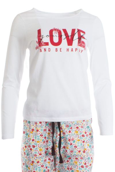 Era&Me Pyjama Damen Pyjama Set Schlafhose günstig online kaufen