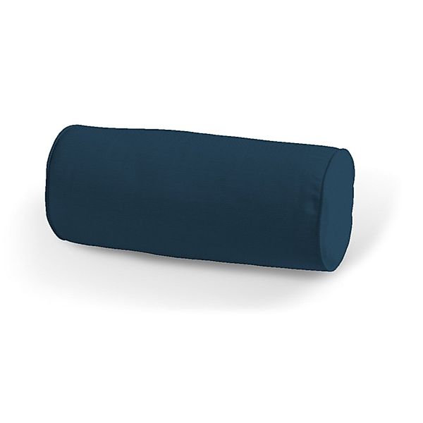 Einfache Nackenrolle, marinenblau , Ø 16 x 40 cm, Cotton Panama (702-48) günstig online kaufen