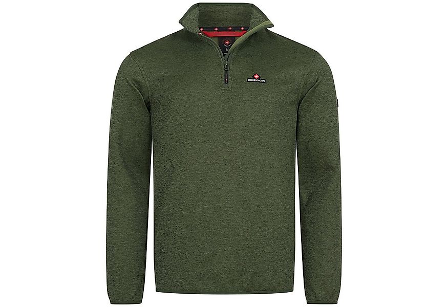 Höhenhorn Fleecepullover Swissfels Herren Strickfleece Pullover Sweatshirt günstig online kaufen
