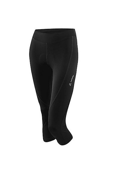 Löffler Fahrradhose Löffler Damen 3/4 Radhose Tour 2 25724 schwarz günstig online kaufen