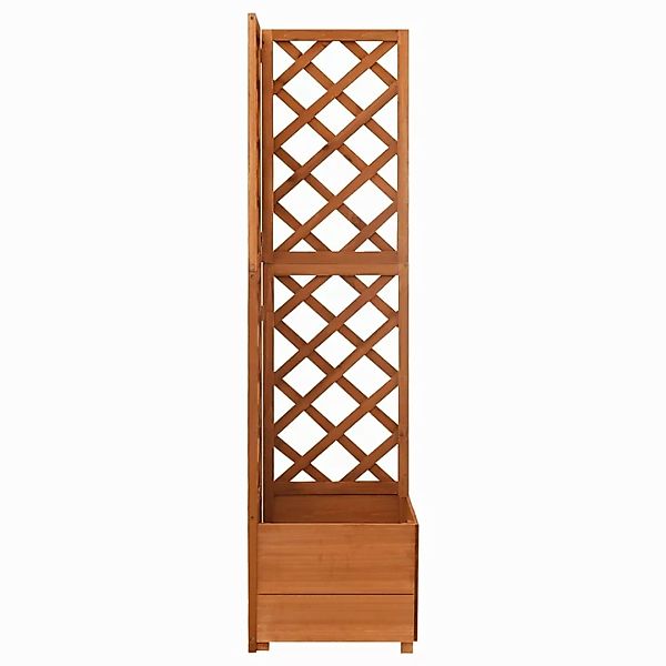 vidaXL Spalier, Eck-Spalier mit Pflanzkasten 40x40x150cm günstig online kaufen