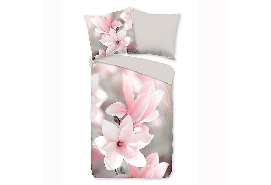 JACK Bettwäsche 135x200cm Pure Pastel Whisper Rosa, Microfaser, 2 teilig, m günstig online kaufen