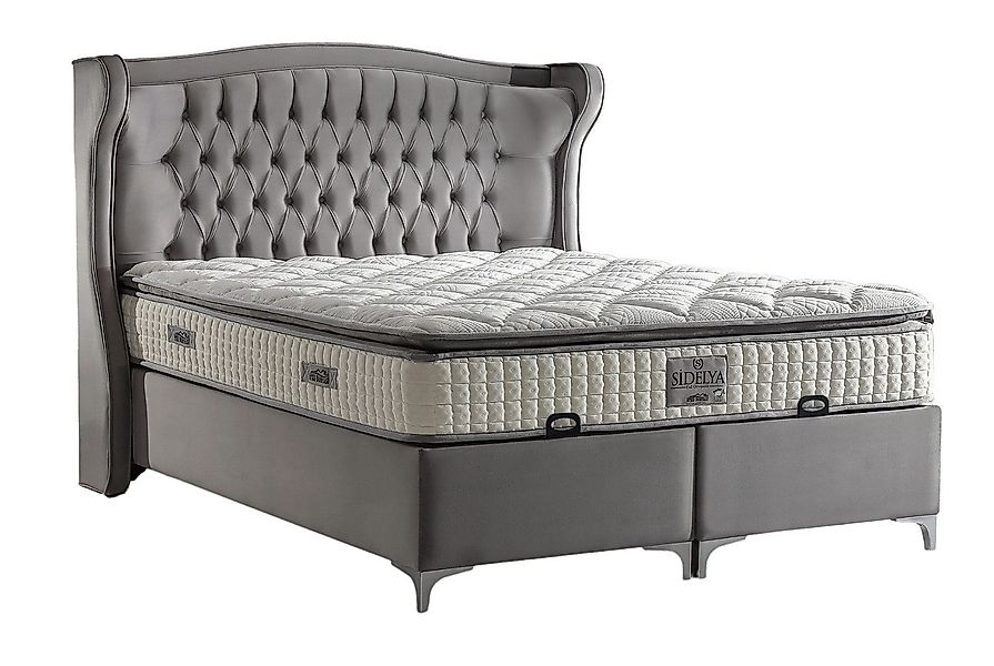 Villa Möbel Boxspringbett Sidelya (Bett Set), günstig online kaufen
