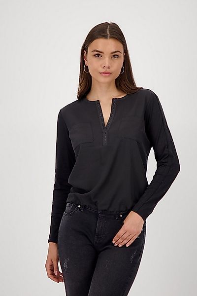 Monari Schlupfbluse mit aufgesetzten Taschen günstig online kaufen