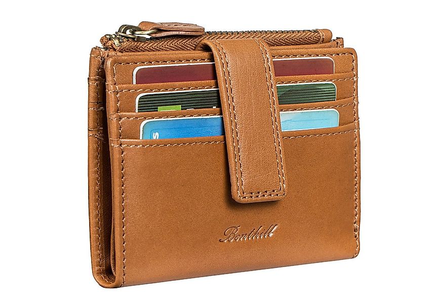 Benthill Kartenetui Kreditkartenetui Slim Portemonnaie Echt Leder Geldbörse günstig online kaufen