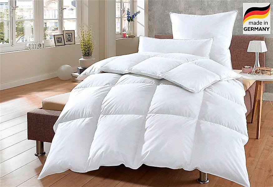 OTTO home Daunenbettdecke + Kopfkissen "Köniz, Bettdecke 135x200&155x220 cm günstig online kaufen