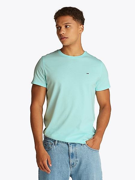 Tommy Jeans T-Shirt TJM ESSENTIAL SOLID TEE Regular Fit mit Rundhalsausschn günstig online kaufen