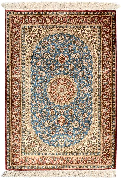 morgenland Orientteppich »Perser - Ghom - 117 x 80 cm - türkis«, rechteckig günstig online kaufen