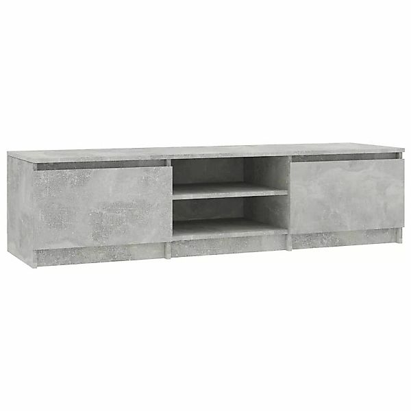 Tv-schrank Betongrau 140×40×35,5 Cm Spanplatte günstig online kaufen
