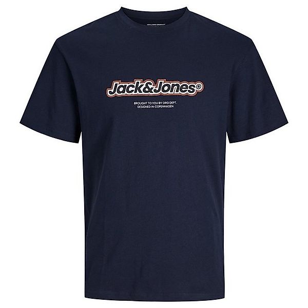 Jack & Jones Rundhalsshirt Jack&Jones JORVESTERBRO NEWTON BRAND T-Shirt nav günstig online kaufen