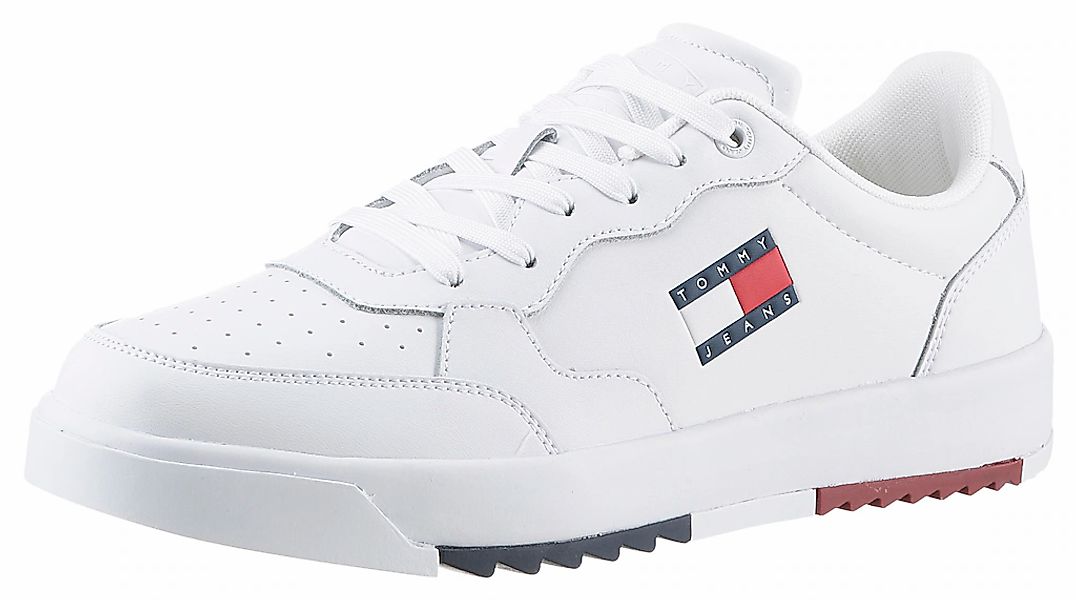Tommy Jeans TJM RETRO ESS Sneaker mit TOMMY Markenlogo, Freizeitschuh, Halb günstig online kaufen