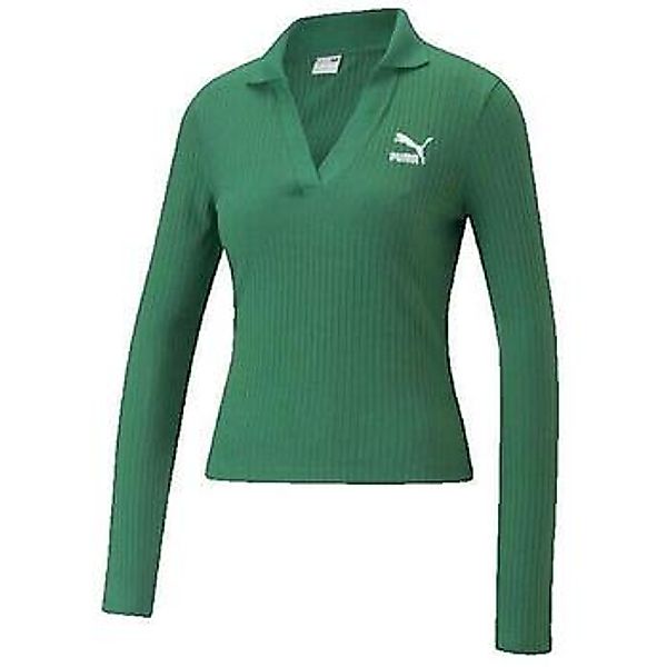 Puma  Poloshirt T-shirt  Classics Ribbed V-co günstig online kaufen