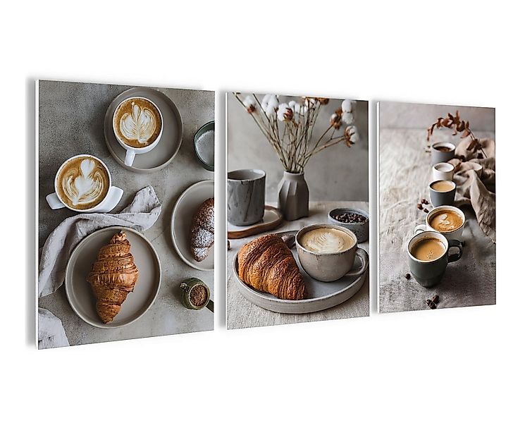 artissimo Mehrteilige Bilder Bilderset 3er-Set, Deko Küche, Wandbilder-Set, günstig online kaufen