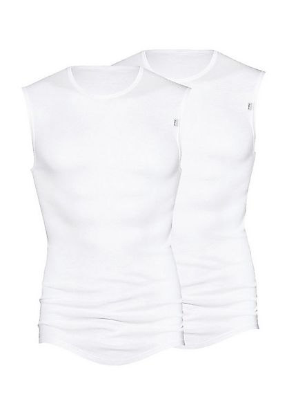 Mey Unterhemd 2er Pack Noblesse (Spar-Set, 2-St) Unterhemd / Tanktop - Baum günstig online kaufen
