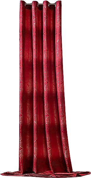 Weckbrodt Vorhang "Gingko" Ösen 1 Stk. tlg. Jacquard mit Gingko - Muster, Ö günstig online kaufen