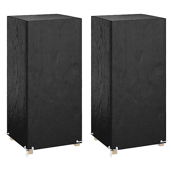 vidaXL Abdeckungen für Gartenstühle 2 Stk 8 Ösen 75x70x140 cm 3155388 günstig online kaufen