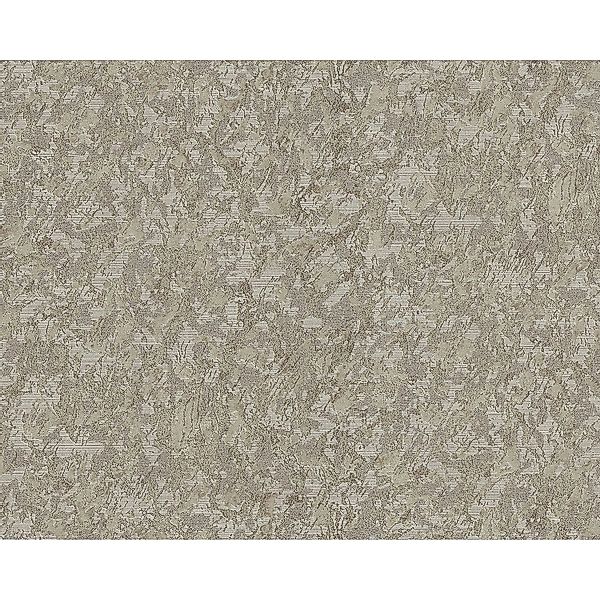 EDEM 9076-26 Uni Tapete Spachteloptik Metallic Effekt Beige Perl-Gold 1,06 günstig online kaufen