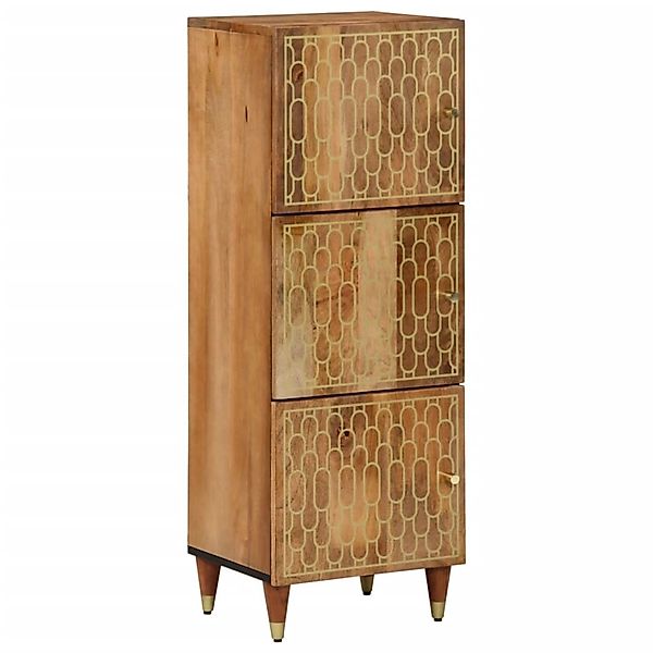 vidaXL Highboard 40x33x110 cm Massivholz Mango 358313 günstig online kaufen