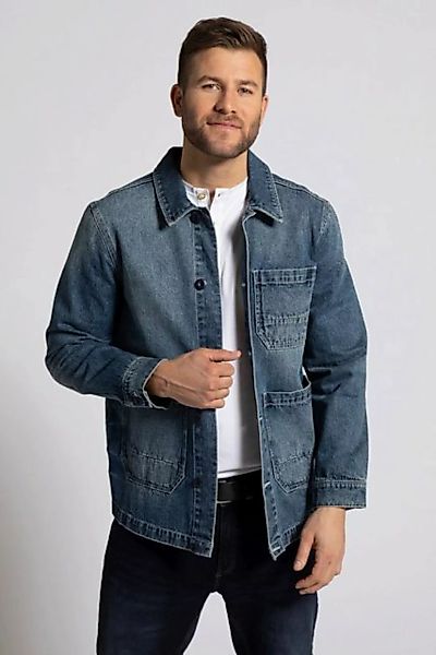 JP1880 Funktionsjacke Jeansjacke Workerstyle große Taschen günstig online kaufen