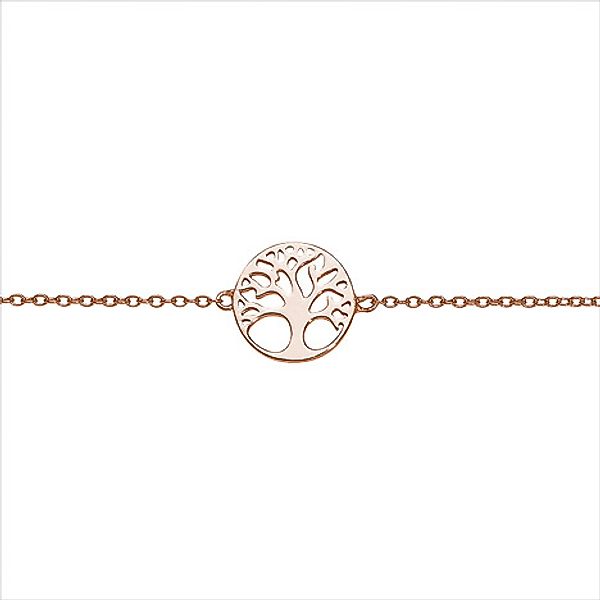 SIGO Armband 925 Silber Lebensbaum rosé günstig online kaufen