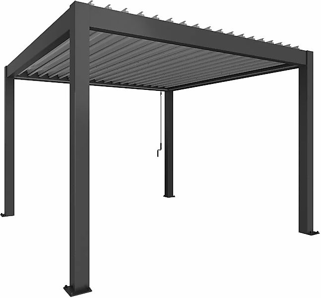 Biohort Pergola "3,5 x 3,5", stilvoller Schattenspender für mehr Komfort im günstig online kaufen