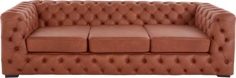 Home affaire Chesterfield-Sofa "Kalina" klassische Chesterfield-Knopfheftun günstig online kaufen
