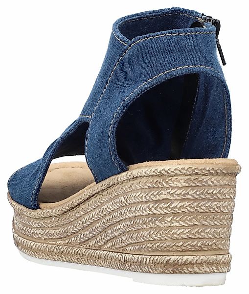 Rieker Schaftsandale, Keilsandalette, Sommerschuh, Plateausohle, in günstig online kaufen