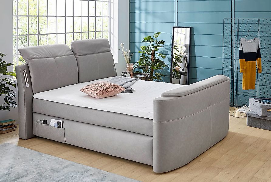 Jockenhöfer Gruppe Boxspringbett "Movie Star in der Größe 180x200cm" mit ve günstig online kaufen