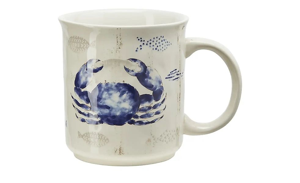 Tasse Krabbe ¦ weiß ¦ Dolomite ¦ Maße (cm): B: 11,5 H: 12,3 Geschirr > Einz günstig online kaufen