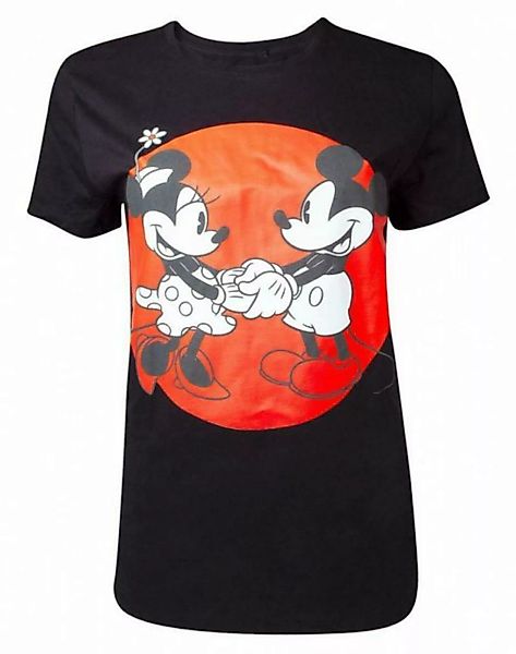 DIFUZED T-Shirt Disney - Mickey Mouse - Love günstig online kaufen