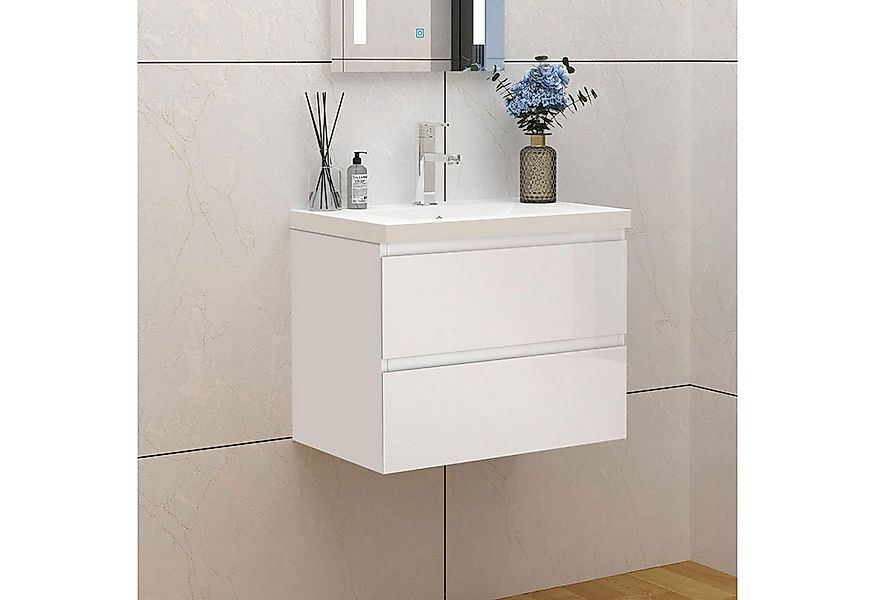 duschspa Waschtisch Waschbecken mit Unterschrank 50 cm günstig online kaufen