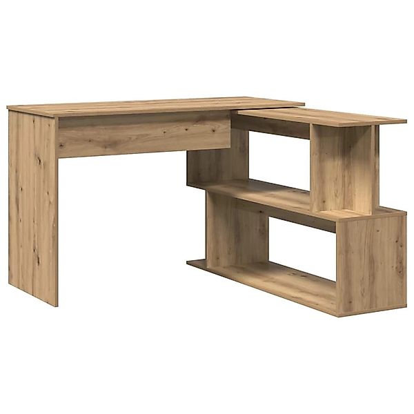 vidaXL Eckschreibtisch Artisan-Eiche 200,5x50x76 cm Holzwerkstoff 855957 günstig online kaufen