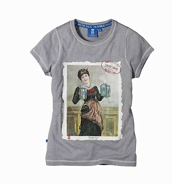 Hofbräuhaus München T-Shirt Damen, Hofbräuhaus "Bedienung" Bedruckung auf d günstig online kaufen