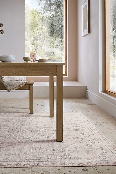 FLAIR RUGS Teppich »Teo«, rechteckig, 4 mm Höhe, Waschbarer Traditioneller günstig online kaufen