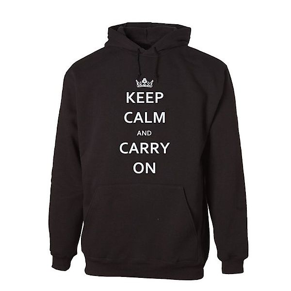 G-graphics Hoodie Keep calm and carry on Unisex mit trendigem Frontprint mi günstig online kaufen