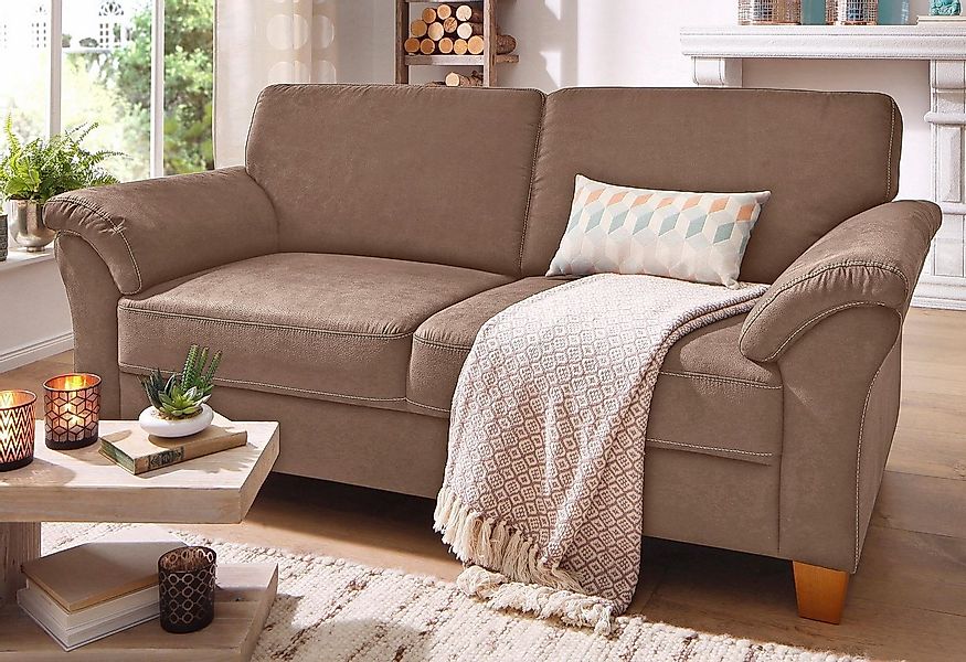 Home affaire 3-Sitzer "Borkum" mit Federkern günstig online kaufen