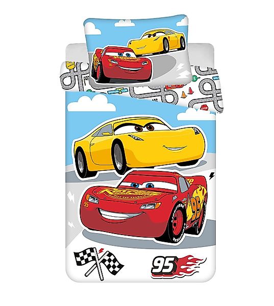Disney Cars Kinderbettwäsche Design Kuschelige Bettwäsche günstig online kaufen