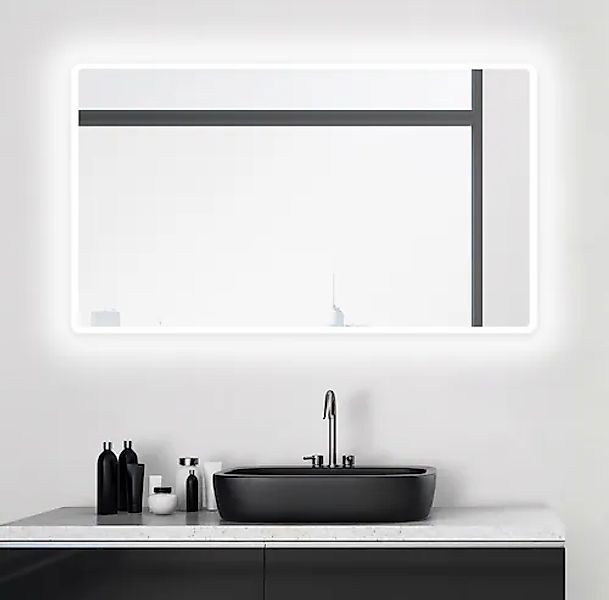 Talos Badspiegel »Moon«, LED Spiegel, Design Lichtspiegel günstig online kaufen