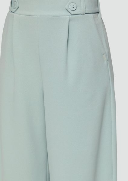 QS 7/8-Hose Culotte aus Interlockjersey Logo günstig online kaufen