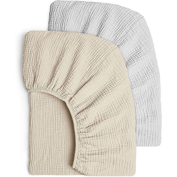 NUODWELL Spannbettlaken Spannbettlaken Babys Baumwoll-Spannbettlaken Hautfr günstig online kaufen