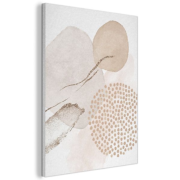 MuchoWow Gemälde Aquarell - Beige - günstig online kaufen