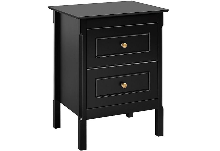 Yaheetech Nachttisch (1-St), Nachtschrank Beistelltisch mit 2 Schubladen fü günstig online kaufen