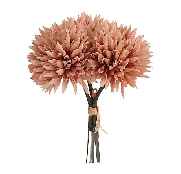 Kunstblume Kunstblume Dahlie in rosa 3 Blüten Ø 8x20 cm Kunststoff Dahlie, günstig online kaufen