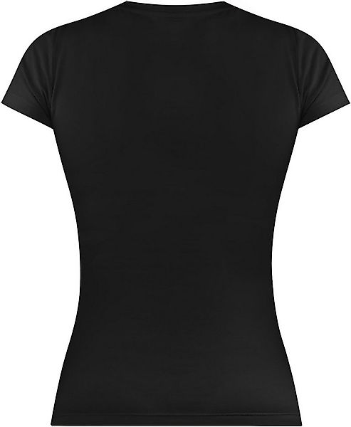 Janice Kurzarmshirt 2 x Damen T-Shirt hochgeschlossen Nice Figurbetontes Sh günstig online kaufen