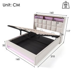 Celya Polsterbett Polsterbett mit USB, mit günstig online kaufen