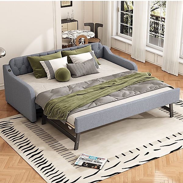 Merax Daybett, Tagesbett 90x200cm/180x200cm Schlafsofa mit günstig online kaufen