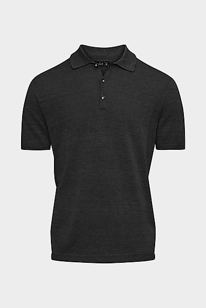 Poloshirt gestrickt aus Leinen günstig online kaufen