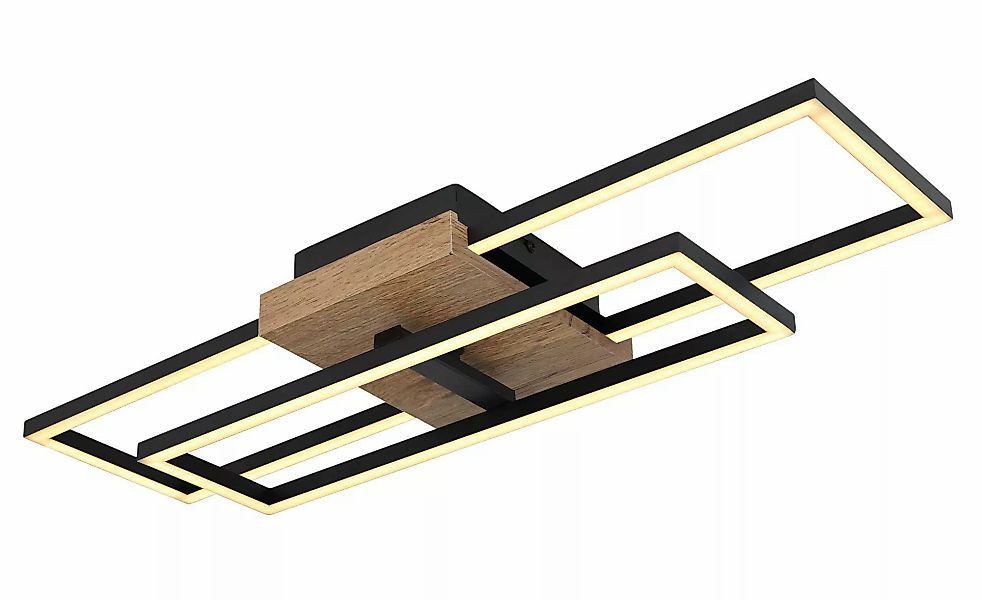 Globo Lighting Deckenleuchte   ¦ schwarz ¦ Maße (cm): B: 60 H: 10 T: 15.0 L günstig online kaufen